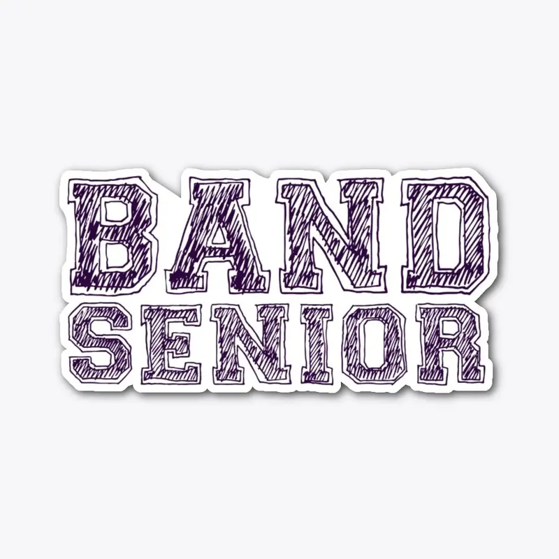 [School Colors] Band Senior - Purple