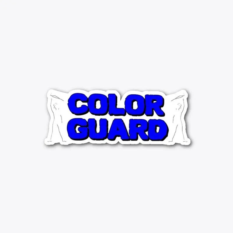 [School Colors] Color Guard - Blue