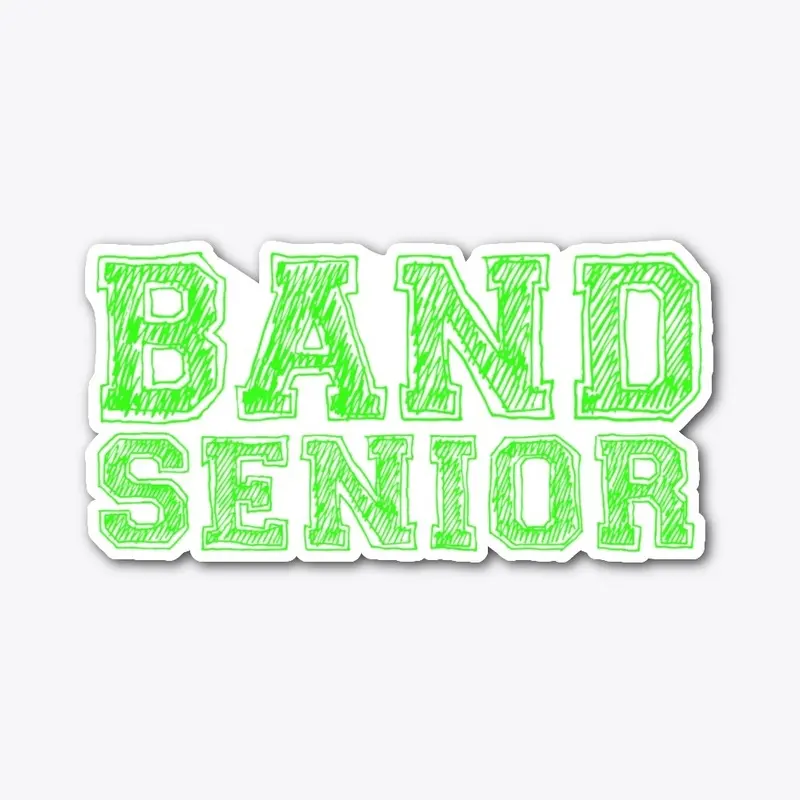 [School Colors] Band Senior - Neon Green