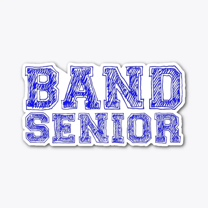 [School Colors] Band Senior - Blue