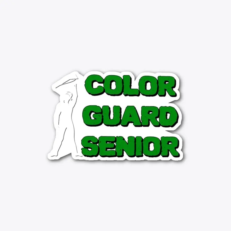 [School Colors] Guard Senior - Green