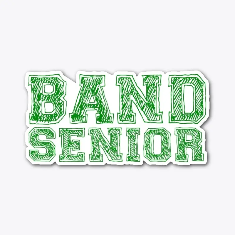 [School Colors] Band Senior - Green