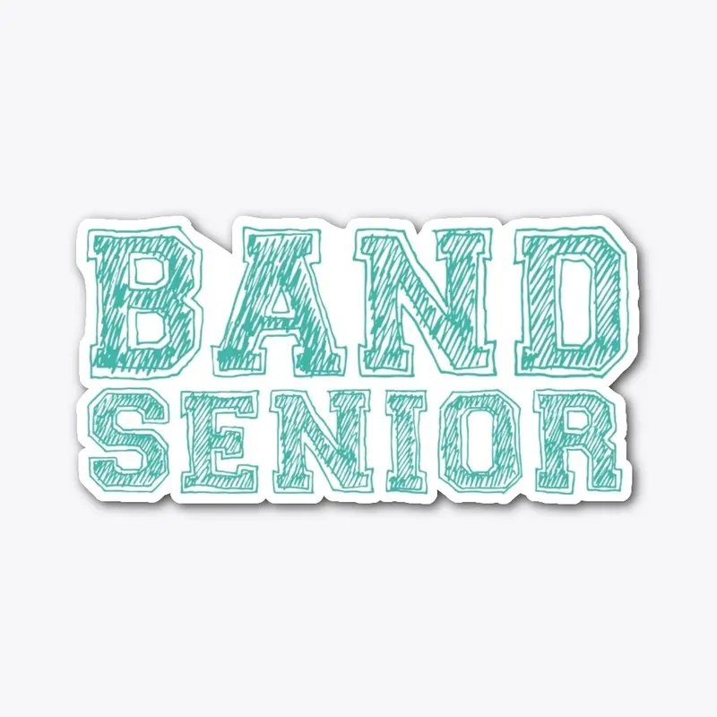 [School Colors] Band Senior - Turquoise