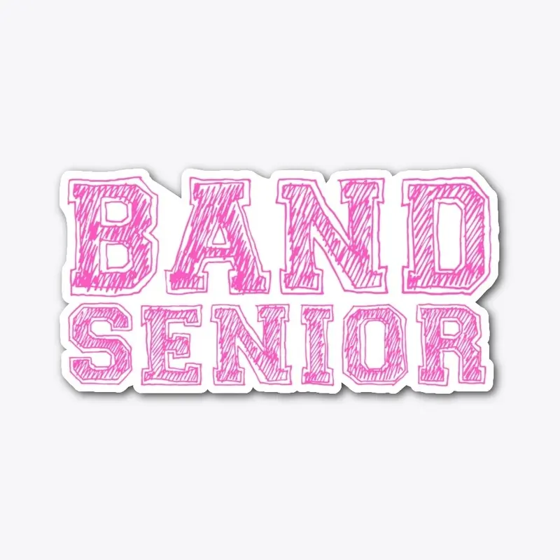 [School Colors] Band Senior - Pink