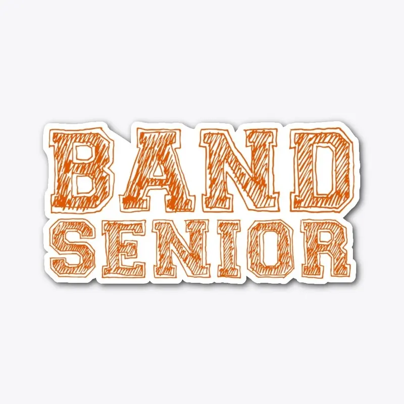 [School Colors] Band Senior - Orange